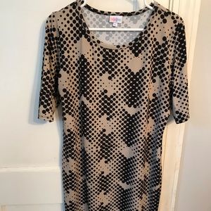 LuLaRoe polka Dot Dress XL